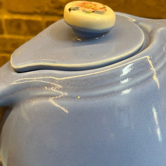 SOLD - Vintage Hall's Superior Quality Kitchenware Teapot Rose Parade - Picture 4 of 8